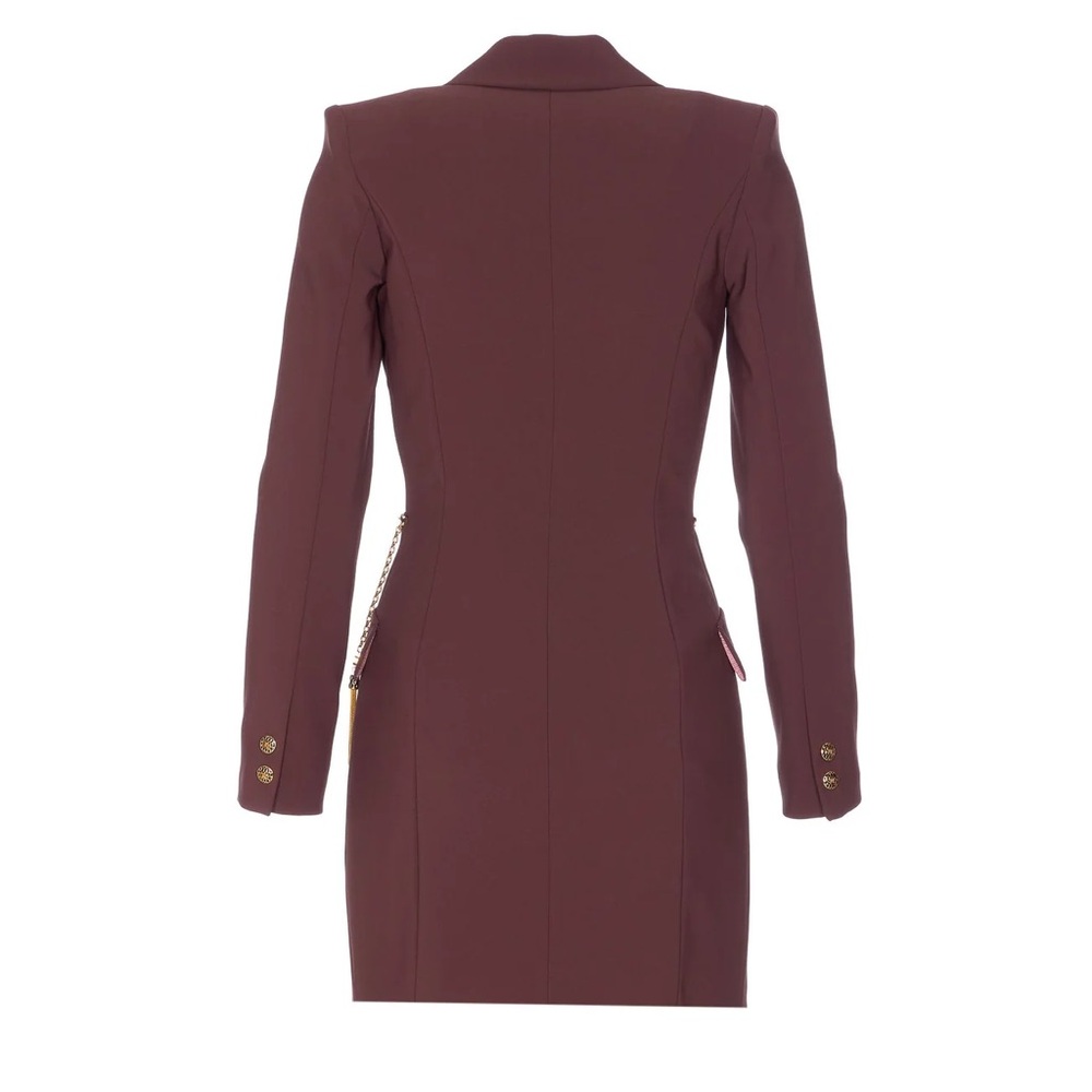 Elisabetta Franchi
chain-embellished double-breasted mini dress - Picture 2 of 5